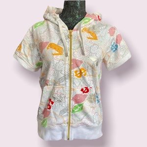 RedFox Money Graphics Short Sleeve Hoodie